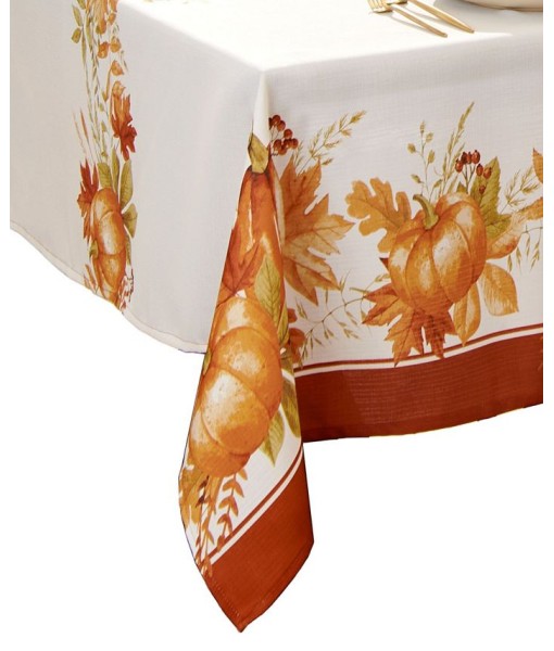 Autumn Pumpkin Grove Fall Rectangle Tablecloth 52X70