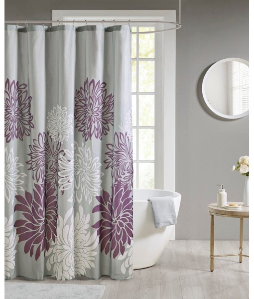 Maible Floral Shower Curtain  72