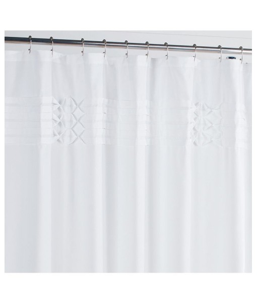 Triple Diamond Microfiber Shower Curtain  72